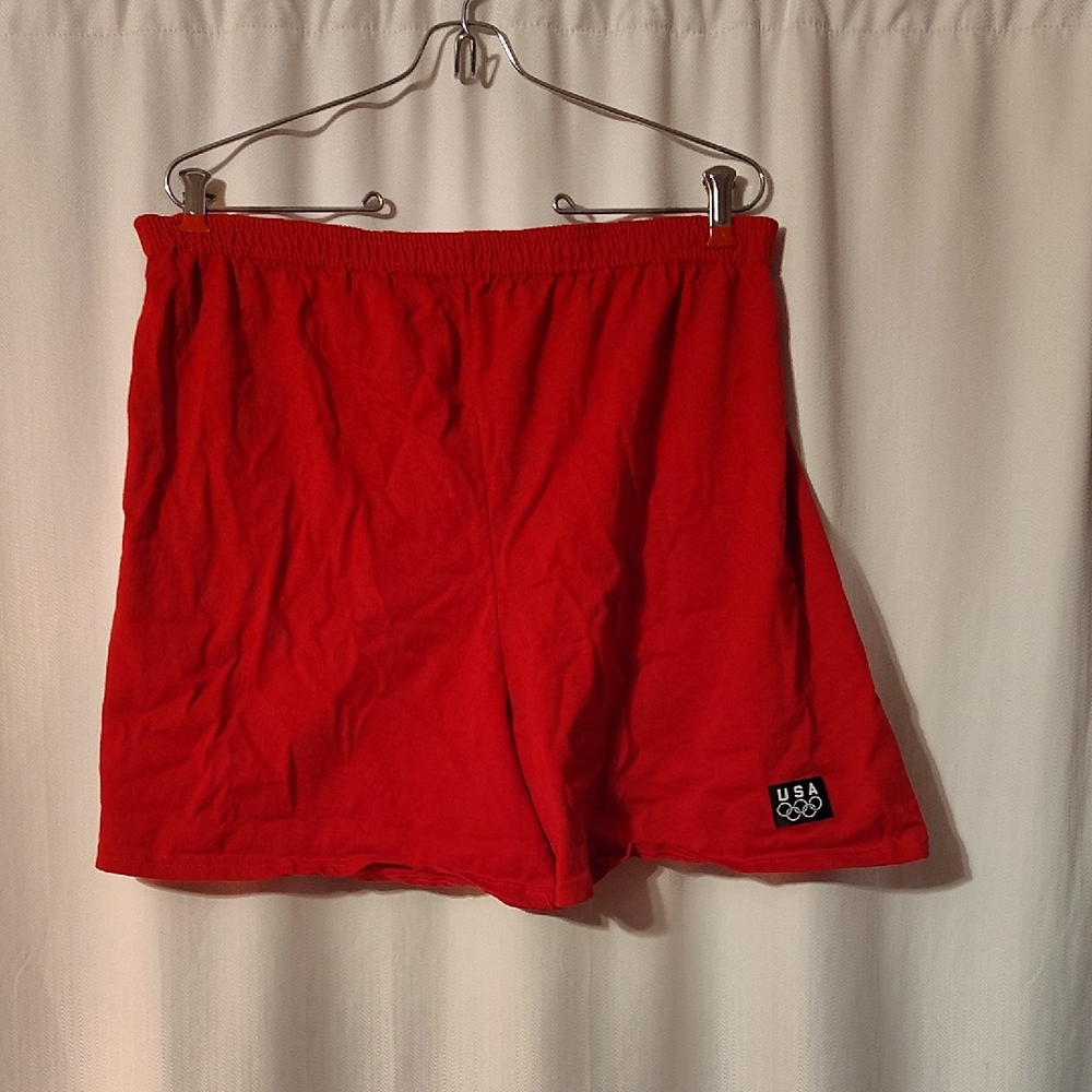 Red USA Olympics Shorts Size Large